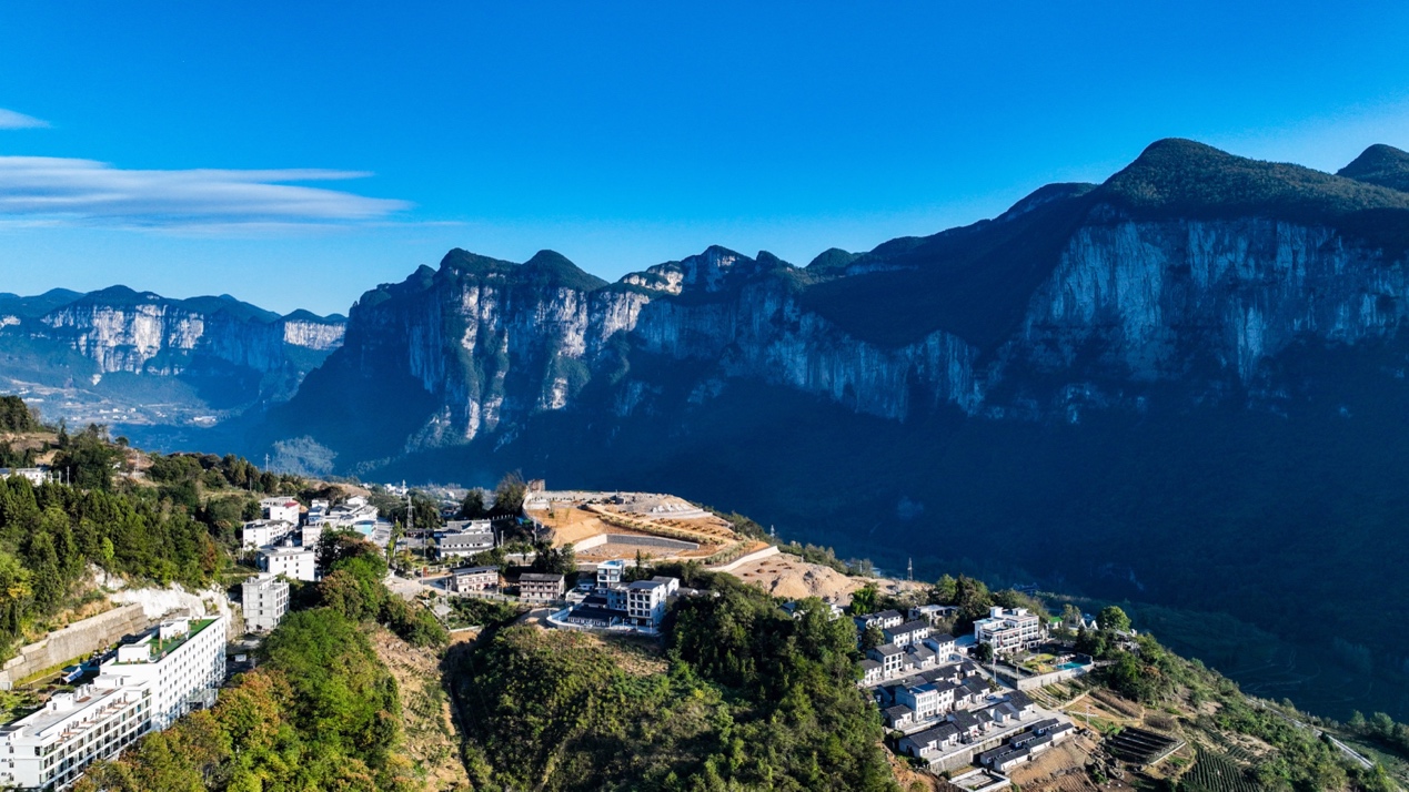 山上的风景 
描述已自动生成